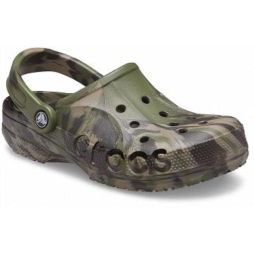 Crocs Baya Marbled Clogs Herr Gröna | Sverige 0780MQZA